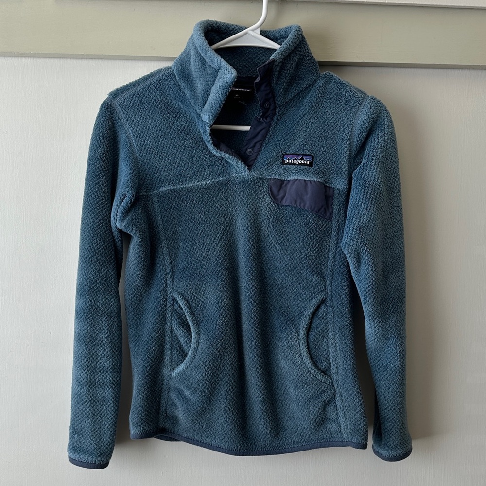 Patagonia Women’s Lightweight Synchilla Snap-T Fleece Pullover Teal